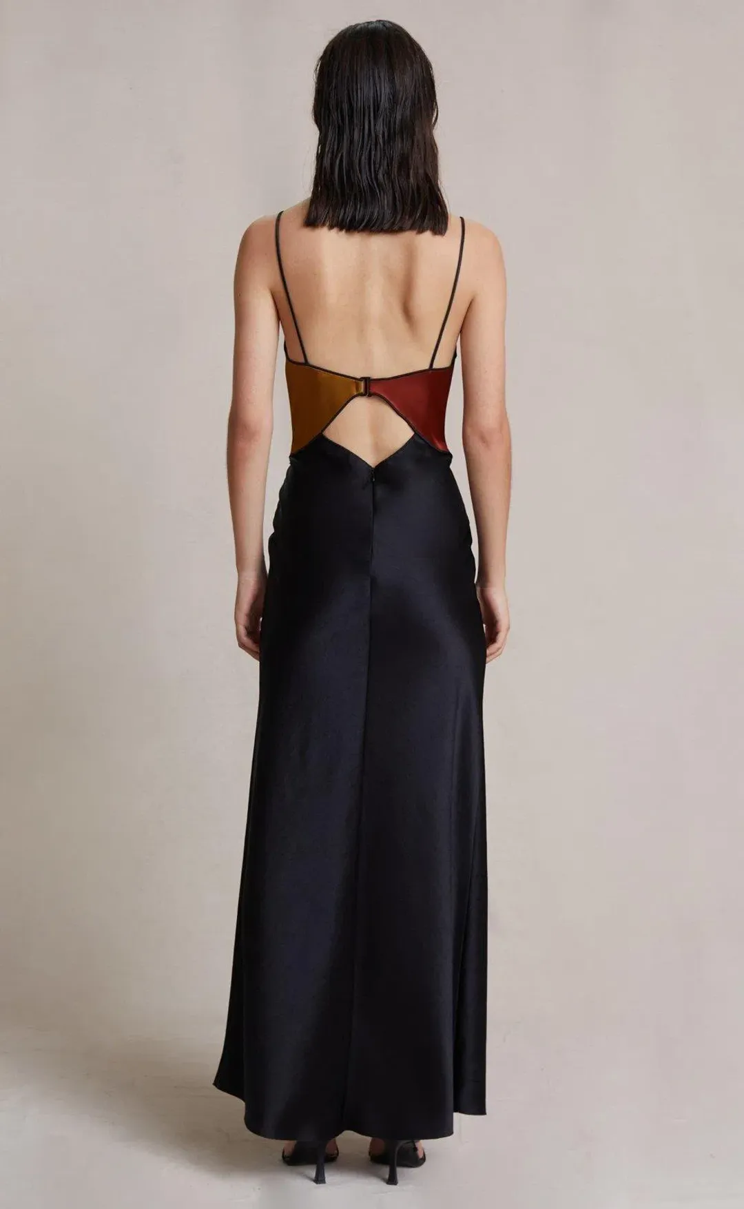 Bec & Bridge Lazar Midi Dress Black Size AU 16 for rent on The Volte - main image