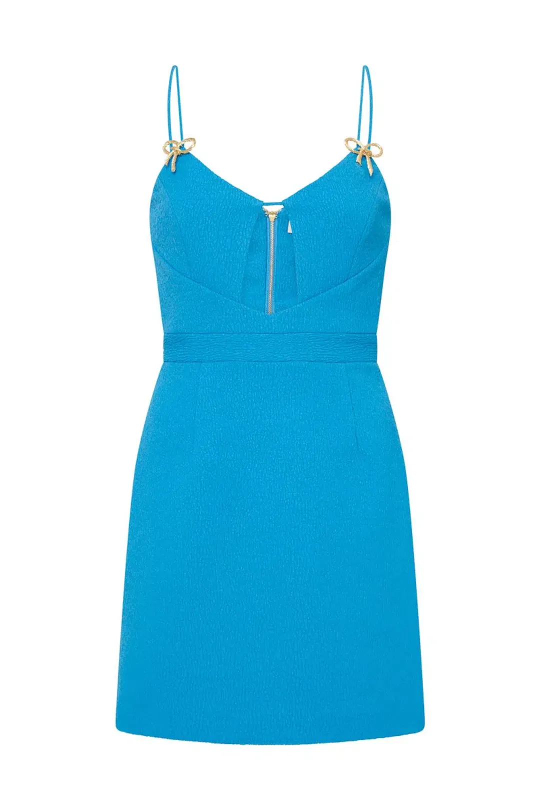 Rebecca Vallance Hermosa Mini Dress Blue Size 8  for rent on The Volte - main image
