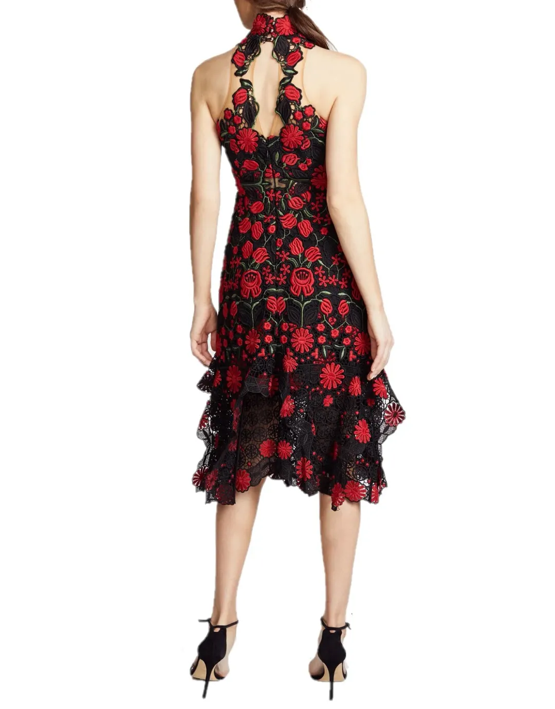 Thurley English Rose Midi Dress Floral Size 8 for rent on The Volte - main image