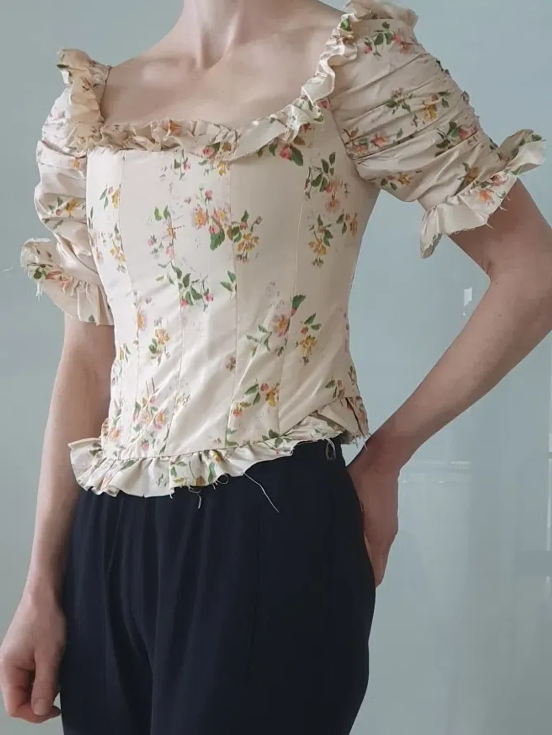 Brock Collection Tao Top Floral Size 6 for rent on The Volte - main image