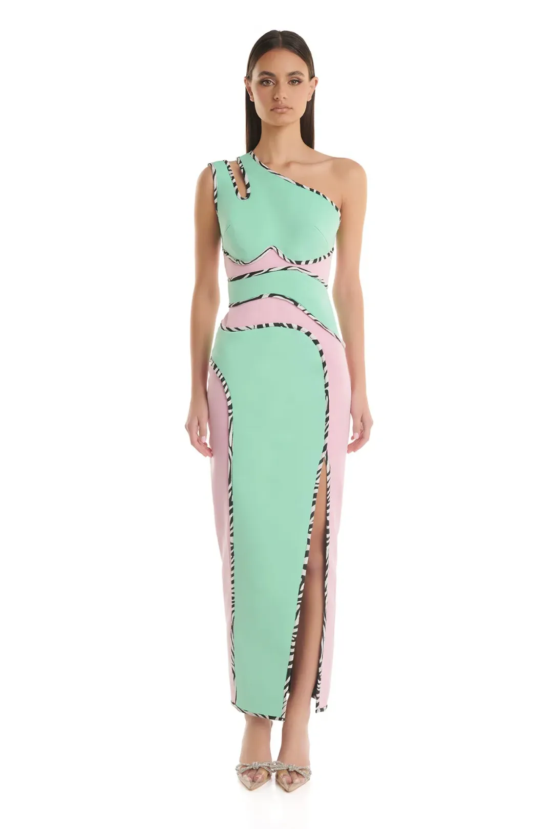 Eliya The Label Rhiane Dress Multi Size 10 for rent on The Volte - main image