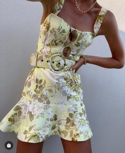 Shona joy Martina linen fit and flare for rent on The Volte - image 3