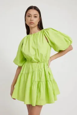 Tojha Alita Dress Green Size 10 for rent on The Volte - image 2