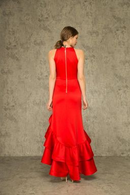 Bronx and Banco Frida Red Flame dress Size 6 for rent on The Volte - image 2