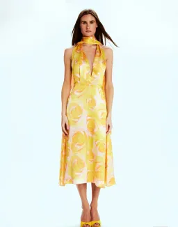 Mirae Paris Camilla Wild Roses Floral Size 8 for rent on The Volte - image 1