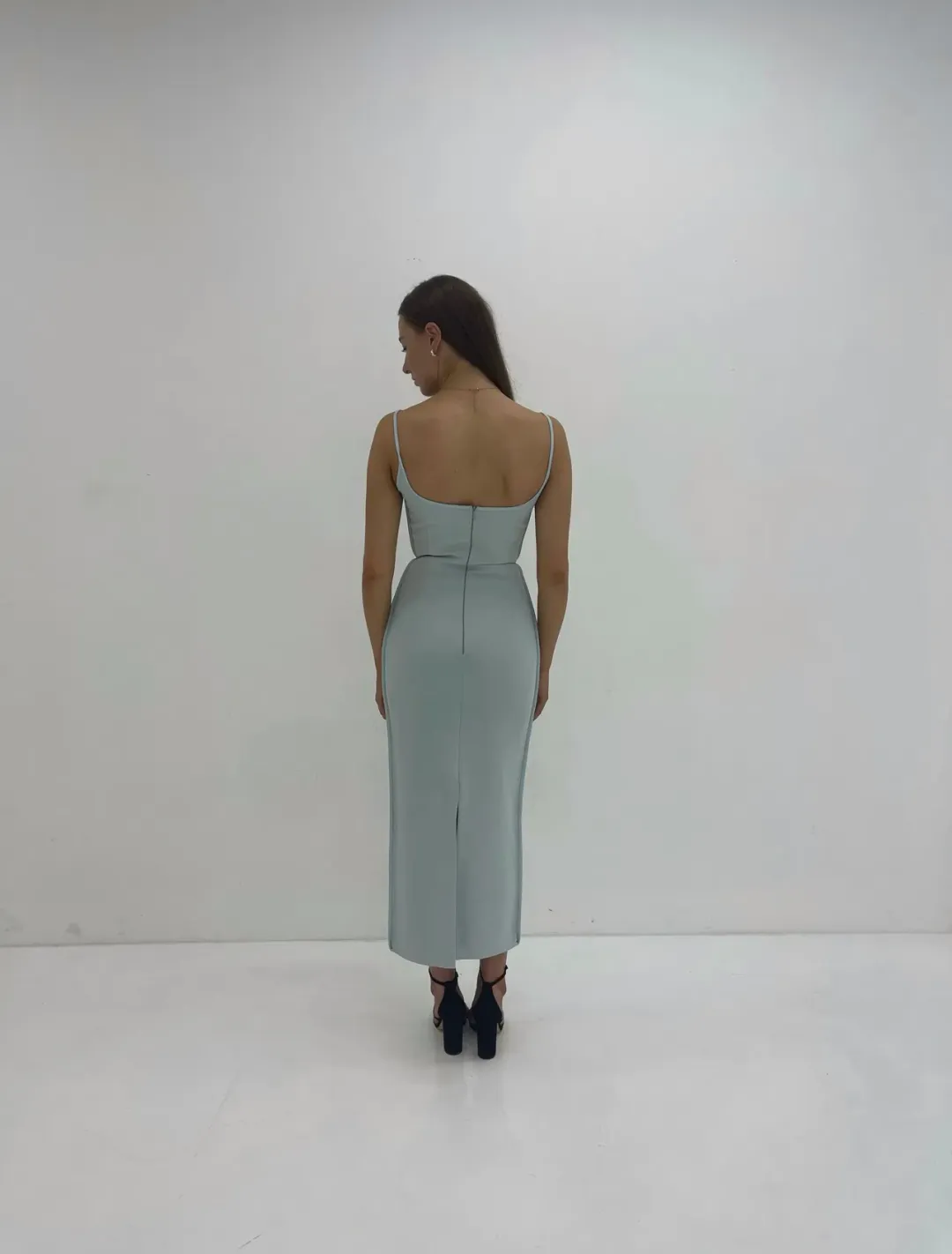 Paris Georgia Heart Dress Blue Size XS/Au 6 for rent on The Volte - main image