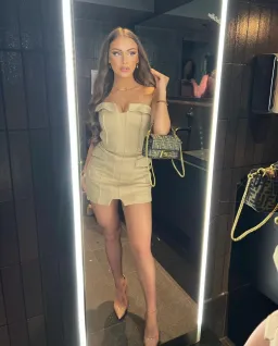 Fendi Mini Baguette Jacquard FF Fabric Bag for rent on The Volte - image 4