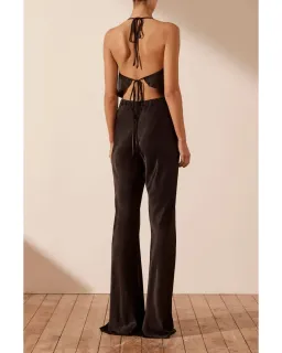 Shona Joy Camille Bias Cut Pants Black Size AU 12  for rent on The Volte - image 2