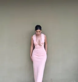 Sir the Label Kinetic Beaded Maxi Dress Pink Size 6 for rent on The Volte - image 4