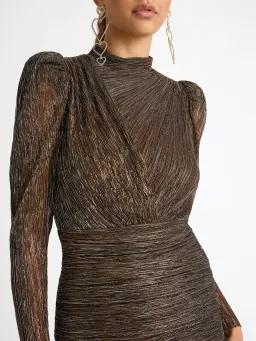 Sheike Universal Dress Gold Size 6 for rent on The Volte - image 2