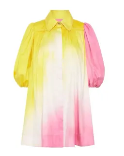 Aje Cloud Burst Smock Mini Dress Multi Size L / AU 12 for rent on The Volte - image 3