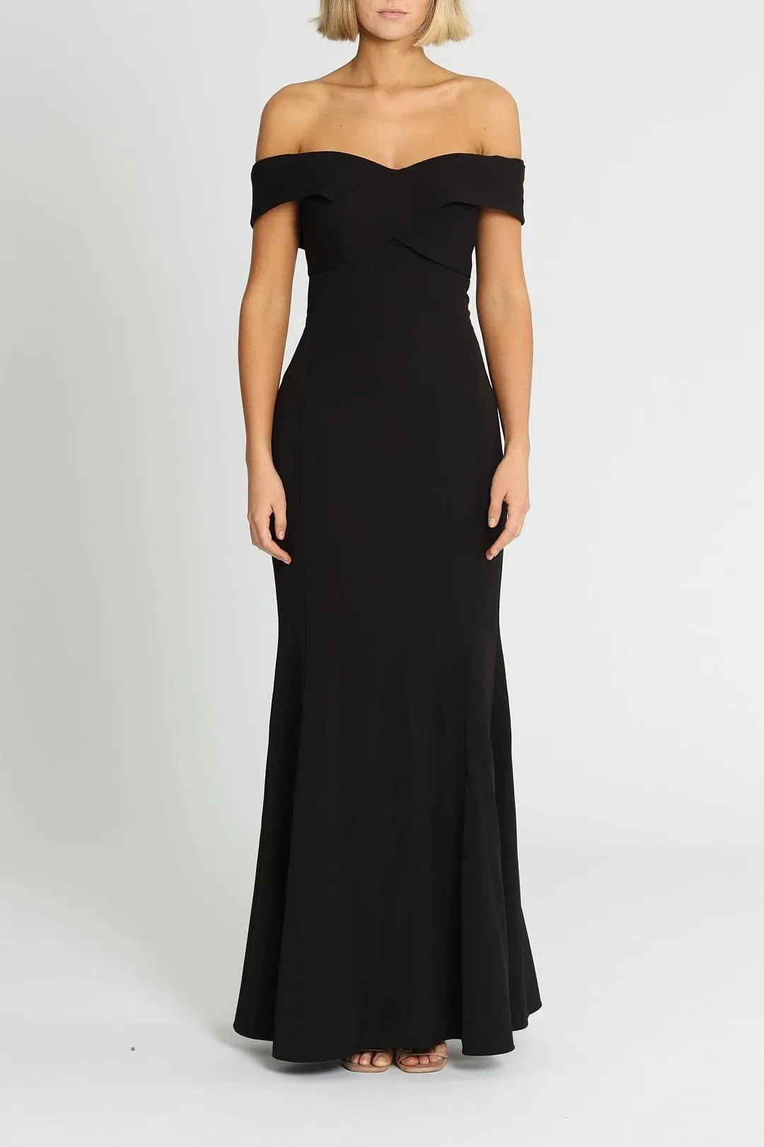 George Jacinta Gown Black Size 12 for rent on The Volte - main image