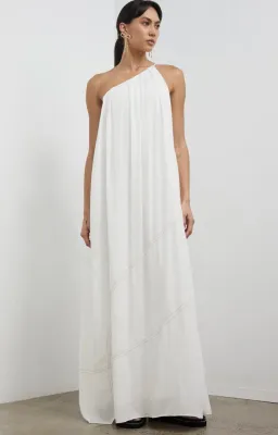 Camilla and Marc One Shoulder Dress White Size 8 for rent on The Volte - image 2