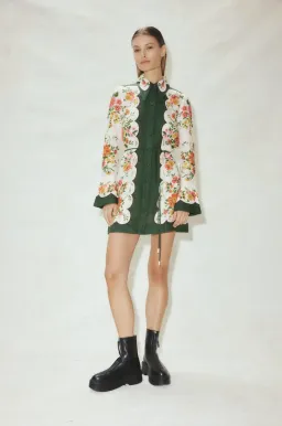 Alemais Elisabetta Mini Dress Floral Size 8 for rent on The Volte - image 1