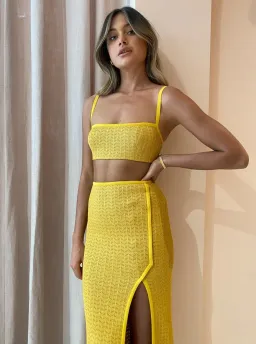 Manning Cartell New Weave Set Yellow Size 8 for rent on The Volte - image 3