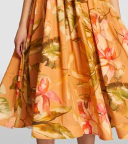 Anouki Cotton Floral Maxi Dress Floral Size 8  for rent on The Volte - image 5