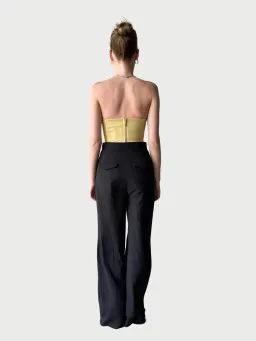 Camilla and Marc Brixton Bodice Mustard Yellow Size AU 8 for rent on The Volte - image 2