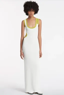Sir The Label Evalina Cut-out Dress White Size AU 8 for rent on The Volte - image 1
