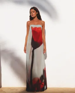 Rat & Boa Luciana Dress Multi in Size AU 8 for rent on The Volte - image 1