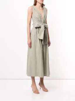 Bec & Bridge St Silvie Midi Dress in Sage Size 6 for rent on The Volte - image 1