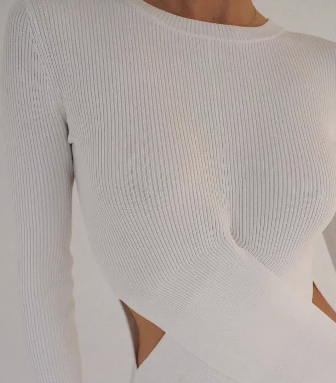 Sir The Label Celena Draped Dress Ivory Size 0 / Au 6  for rent on The Volte - main image