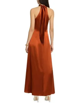 Sass & Bide Forever Now Silk Dress Brown Size 6 for rent on The Volte - image 2