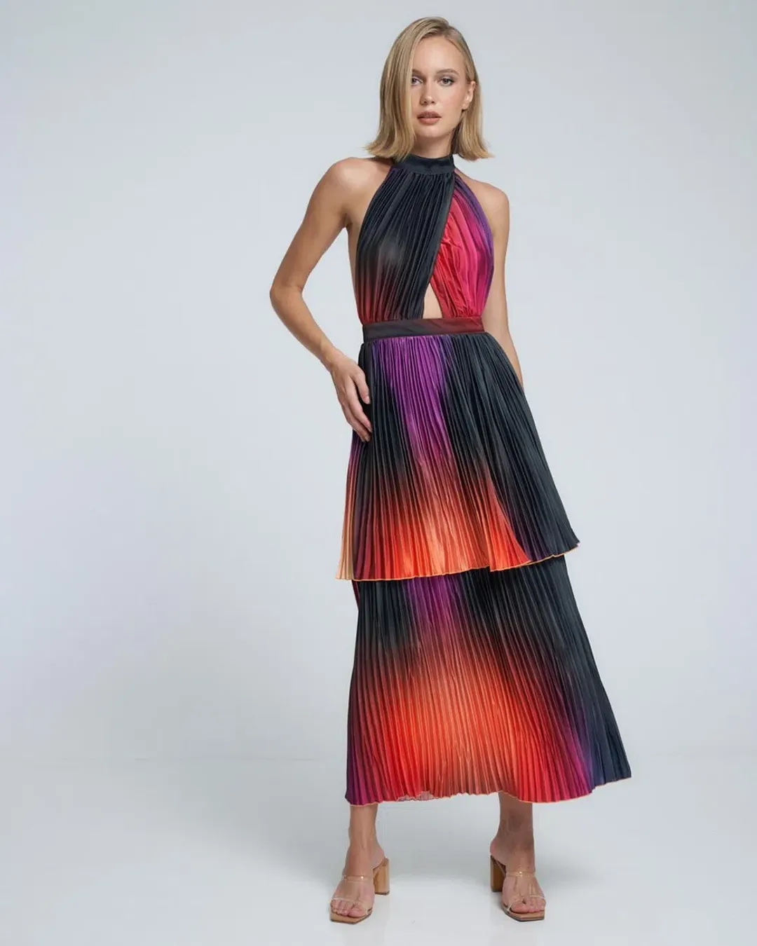 Lidee Magnifique Gown Multi Size 8  for rent on The Volte - main image