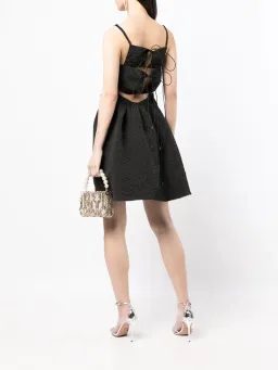 Rachel Gilbert Theo Mini Dress Black Size 10 for rent on The Volte - image 2