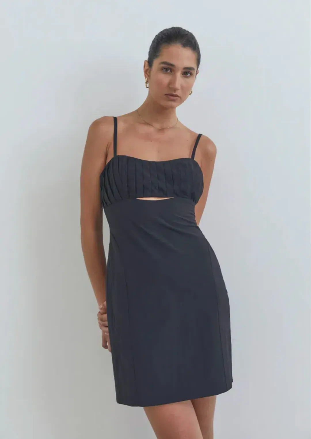 Viktoria and Woods Stanhope Dress Mini Black Size AU 8 for rent on The Volte - main image