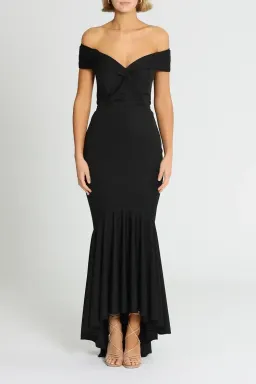 Jadore Elyse Gown Black Size AU 16 for rent on The Volte - image 1