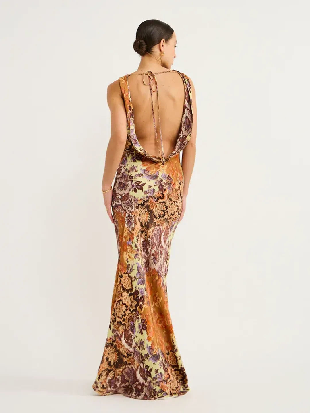 Hansen and Gretel Emmery Dress Brocade Size Small / AU 8 for rent on The Volte - main image