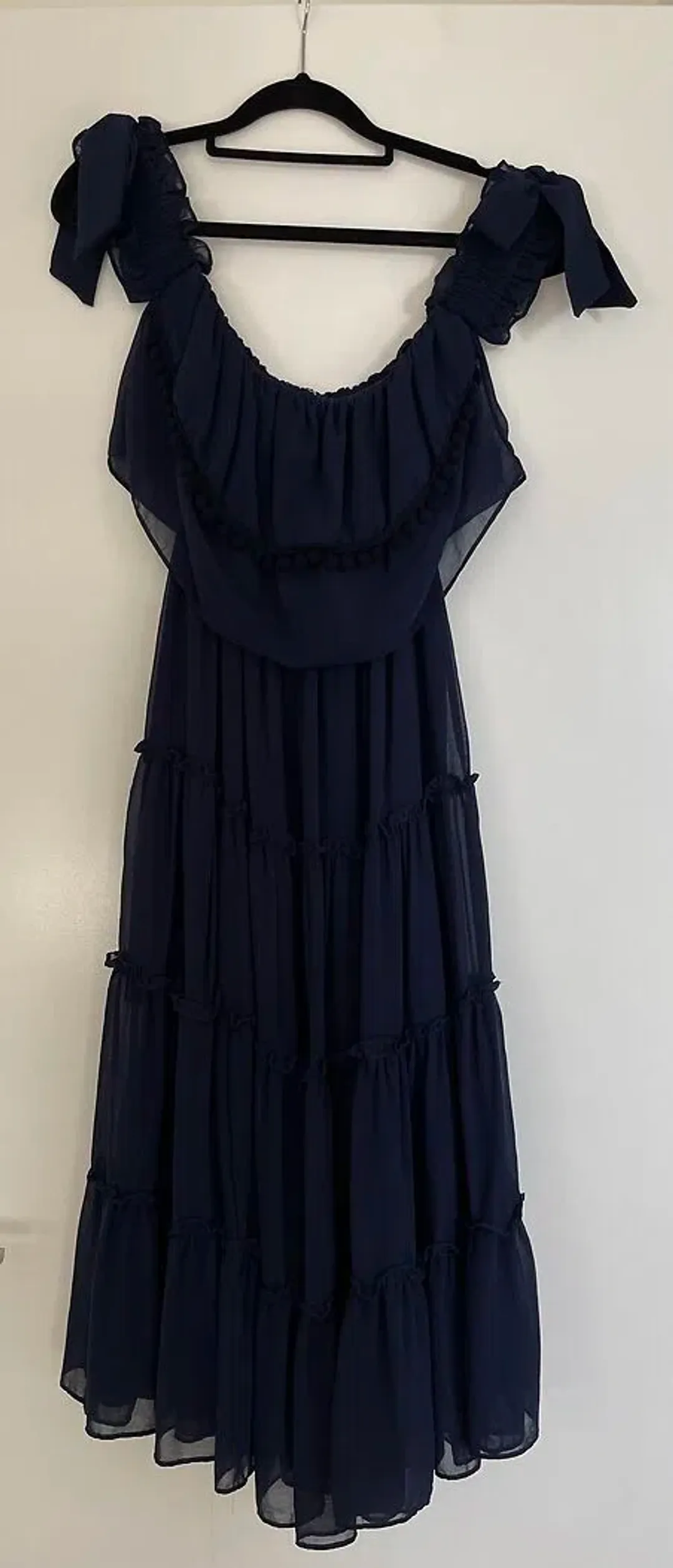 MISA Los Angeles Micaela Dress in Navy size XS for rent on The Volte - main image