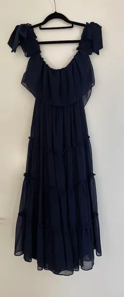MISA Los Angeles Micaela Dress in Navy size XS for rent on The Volte - image 4