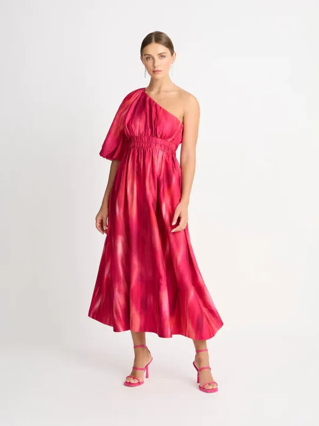 Sheike Vivianne Maxi Dress Pink Size 16 for rent on The Volte - main image