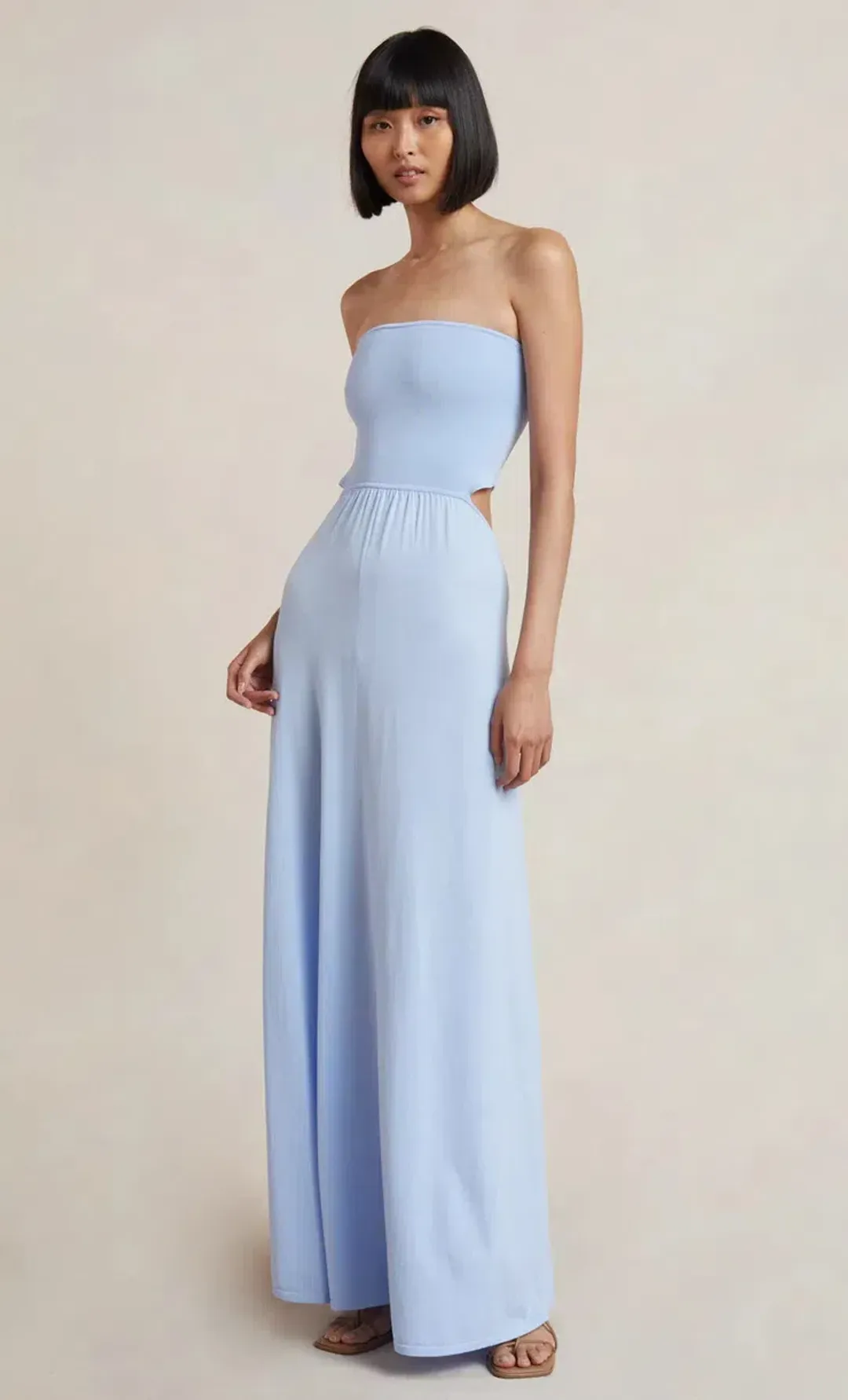 Bec & Bridge Miranda Knit Dress Blue Size 6 for rent on The Volte - main image