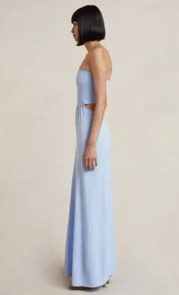 Bec & Bridge Miranda Knit Dress Blue Size 6 for rent on The Volte - image 2