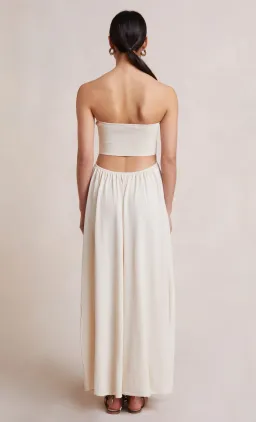 Bec & Bridge Miranda Knit Dress Beige Size 6 for rent on The Volte - image 3