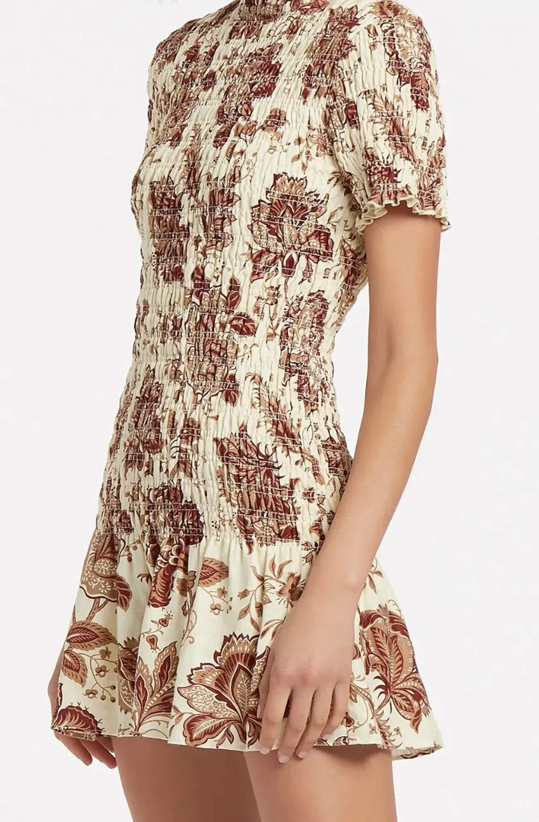 Sir The Label Rei Mini Dress Floral Print Size 1 / AU 8  for rent on The Volte - main image