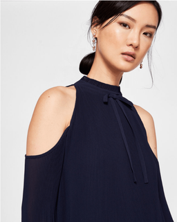 Ted Baker Rebessa Maxi Dress navy size 14 for rent on The Volte - image 6