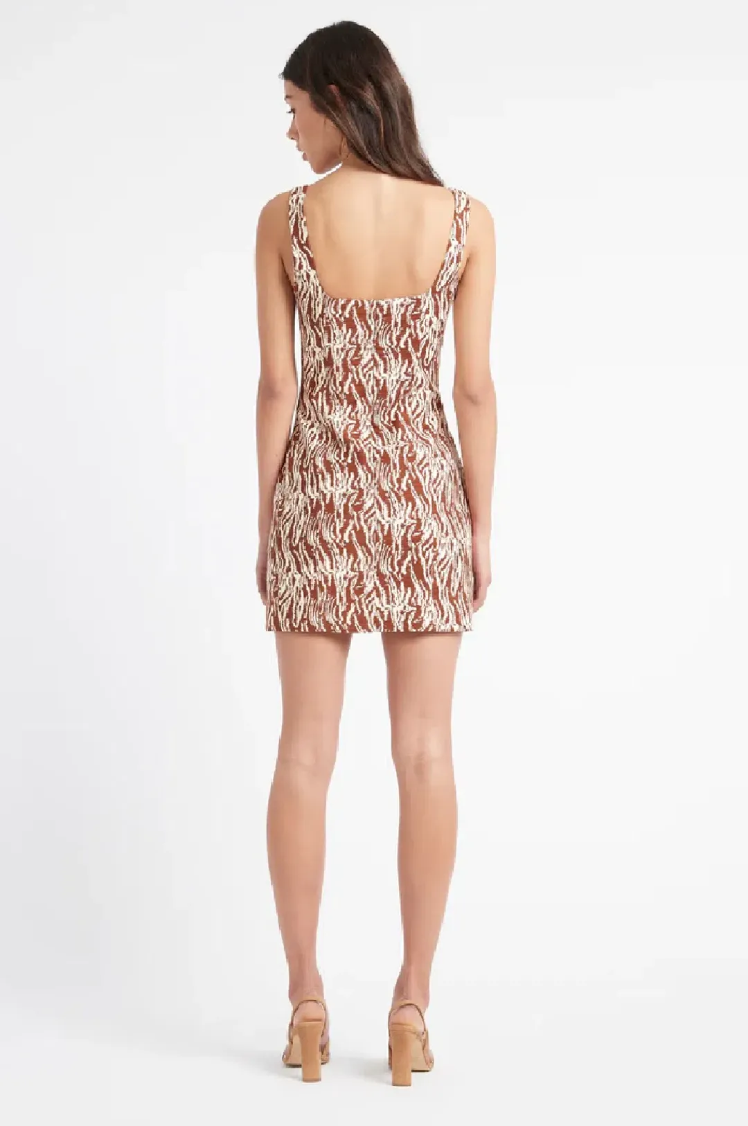 Kookai Reyna Mini Dress Print Size 8 for rent on The Volte - main image