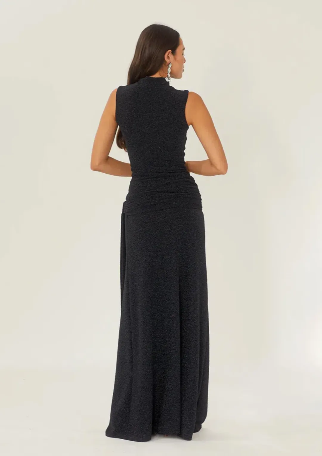 Arcina Ori Monica Dress Black Size S/AU 8 for rent on The Volte - main image