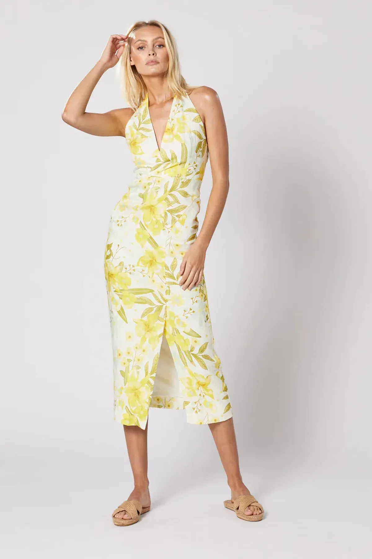 Winona Belvedere Midi Dress Pint Size S / AU 8  for rent on The Volte - main image