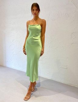 Bec & Bridge Apple Eyes Maxi Dress Apple Green Size 8  for rent on The Volte - image 3