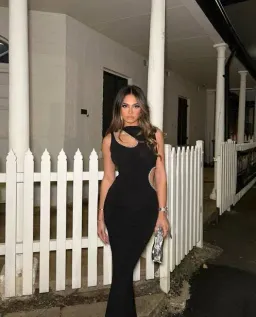 Ivona Skelo Vivia Dress Black Size XS / AU 6-8 for rent on The Volte - image 5