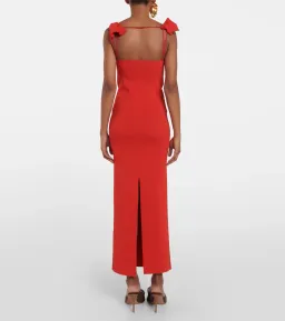 Jacquemus La Robe Maille Alca Dress Red Size FR32 / AU 4 for rent on The Volte - image 3