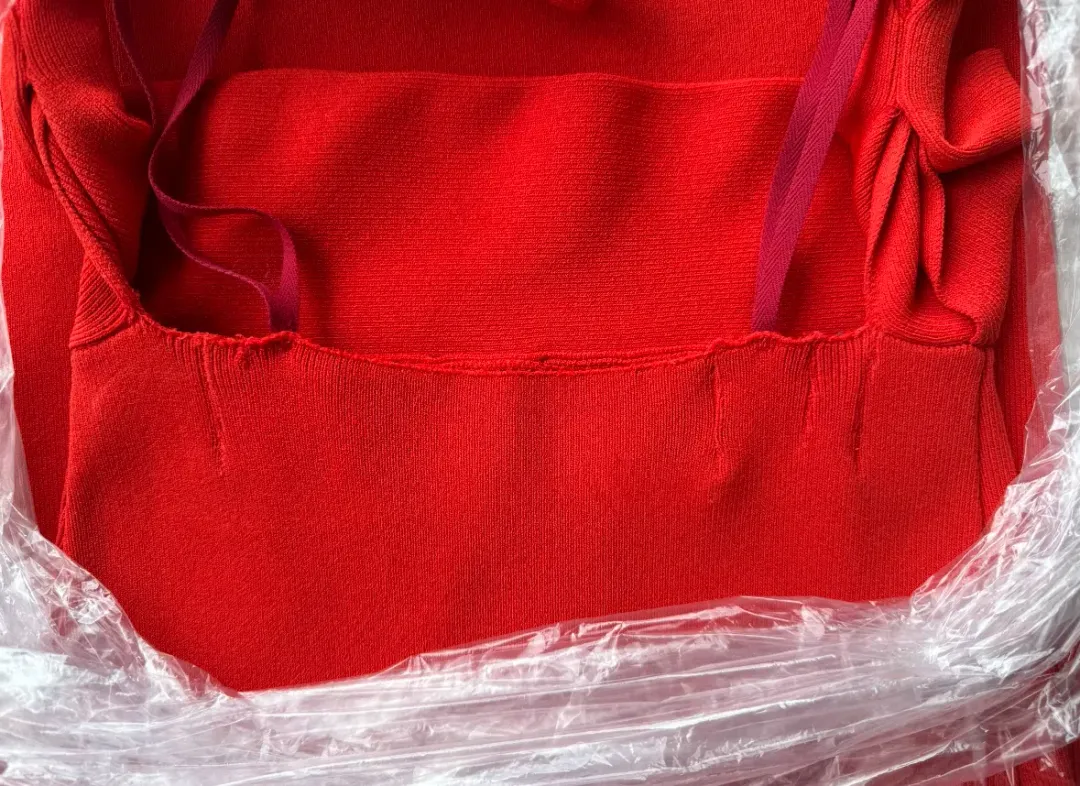 Jacquemus La Robe Maille Alca Dress Red Size FR32 / AU 4 for rent on The Volte - main image