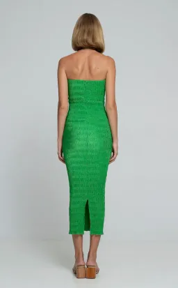 L’IDEE Aurore Gown Midi Sea Green Size 6 for rent on The Volte - image 3