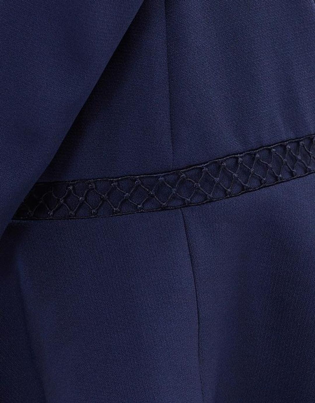 Keepsake the Label Wild Things Long Sleeve Dress Navy for rent on The Volte - main image