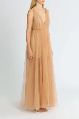 Lexi Amalie Dress Apricot Blush Size AU 8 for rent on The Volte - image 2