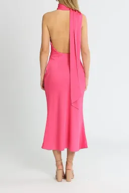 MISHA Vivica Dress Fuschia Pink Size 12 for rent on The Volte - image 3